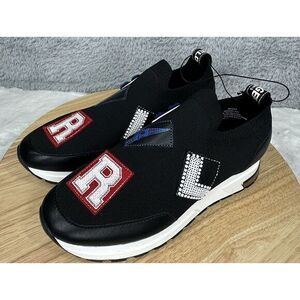 KARL LAGERFELD PARIS Women Meadow Graphic‎ Slip-On Sneakers NWOB Size 8